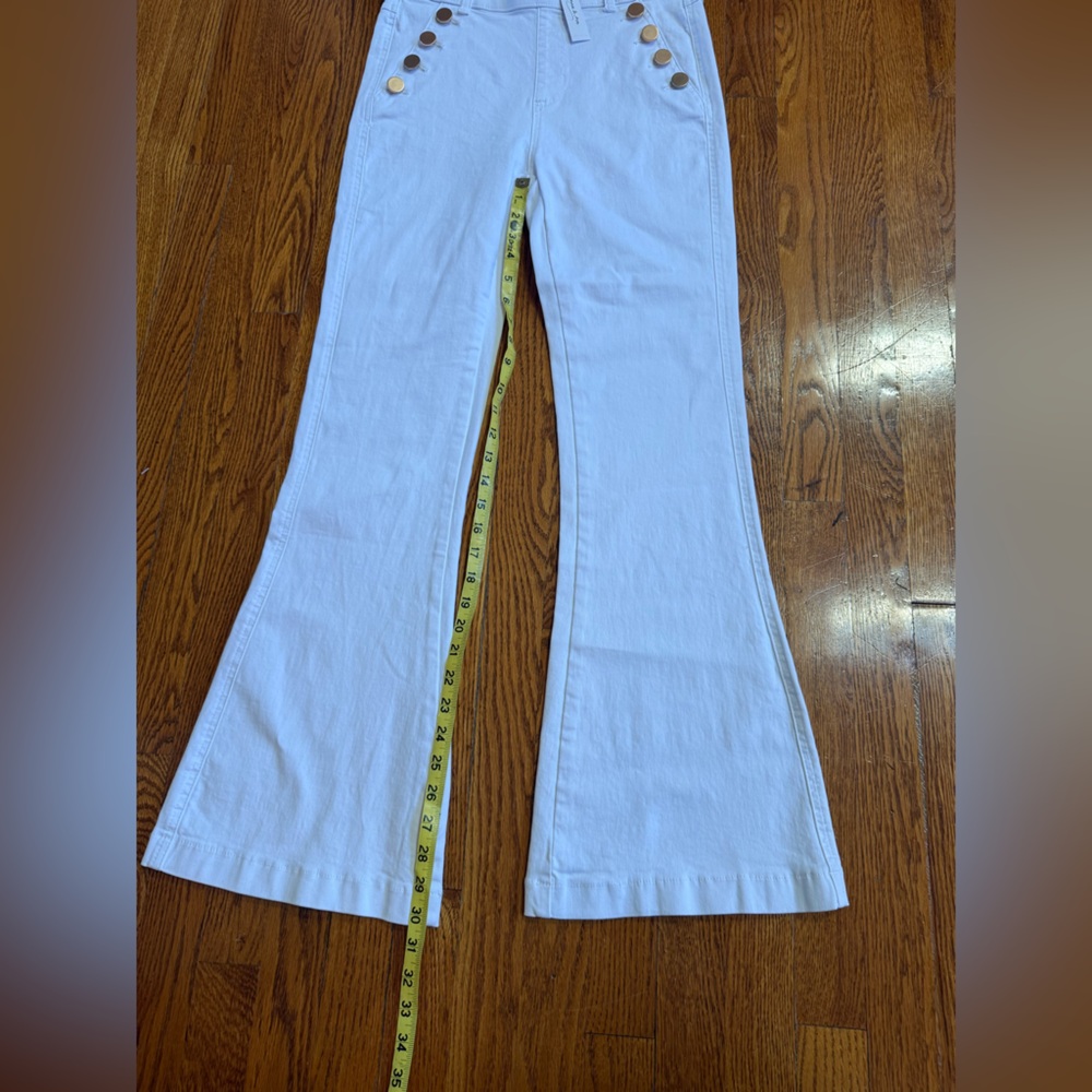 Anna & Ava White Flare Jeans - Picture 5 of 6